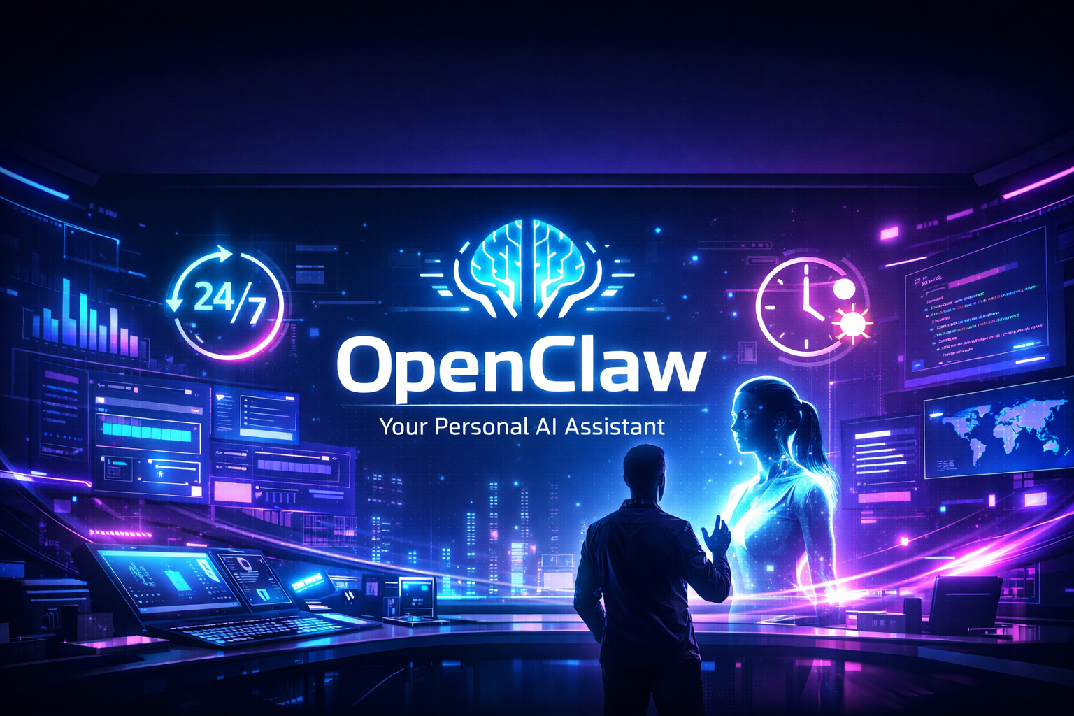 OpenClaw – Your Personal AI Assistant Ready 24/7