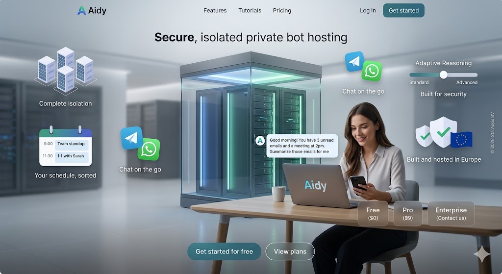 Aidy AI – Your Personal AI Agent in the Cloud (2026 Guide)